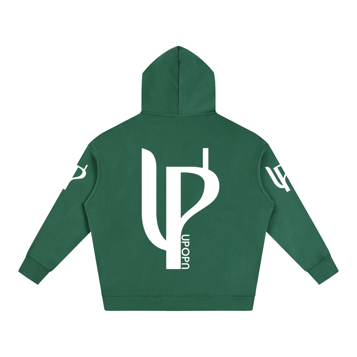 UPOPN Core Reflection Oversized Fleece Hoodie — product image 18