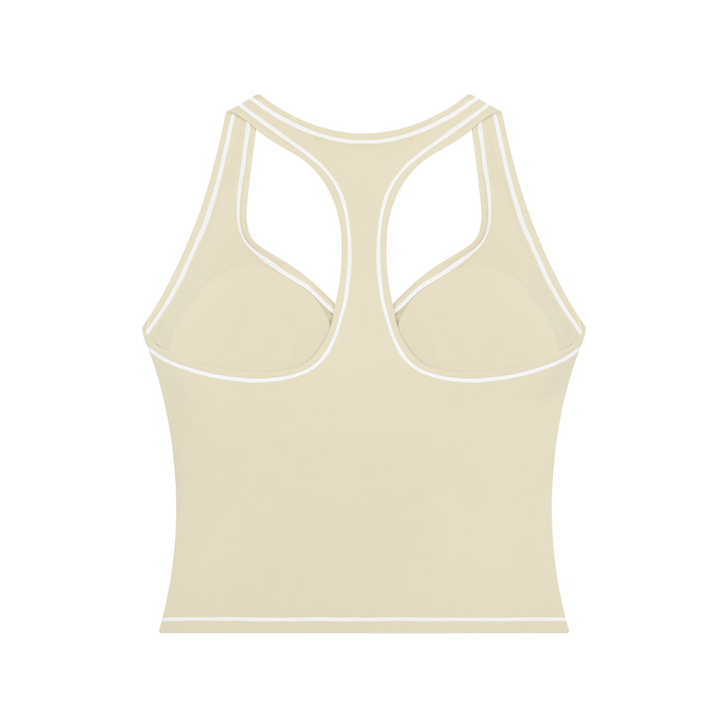 UPOPN Topstitching Yoga Tank Top