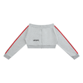 Women's Off-Shoulder Full Zip Hoodie