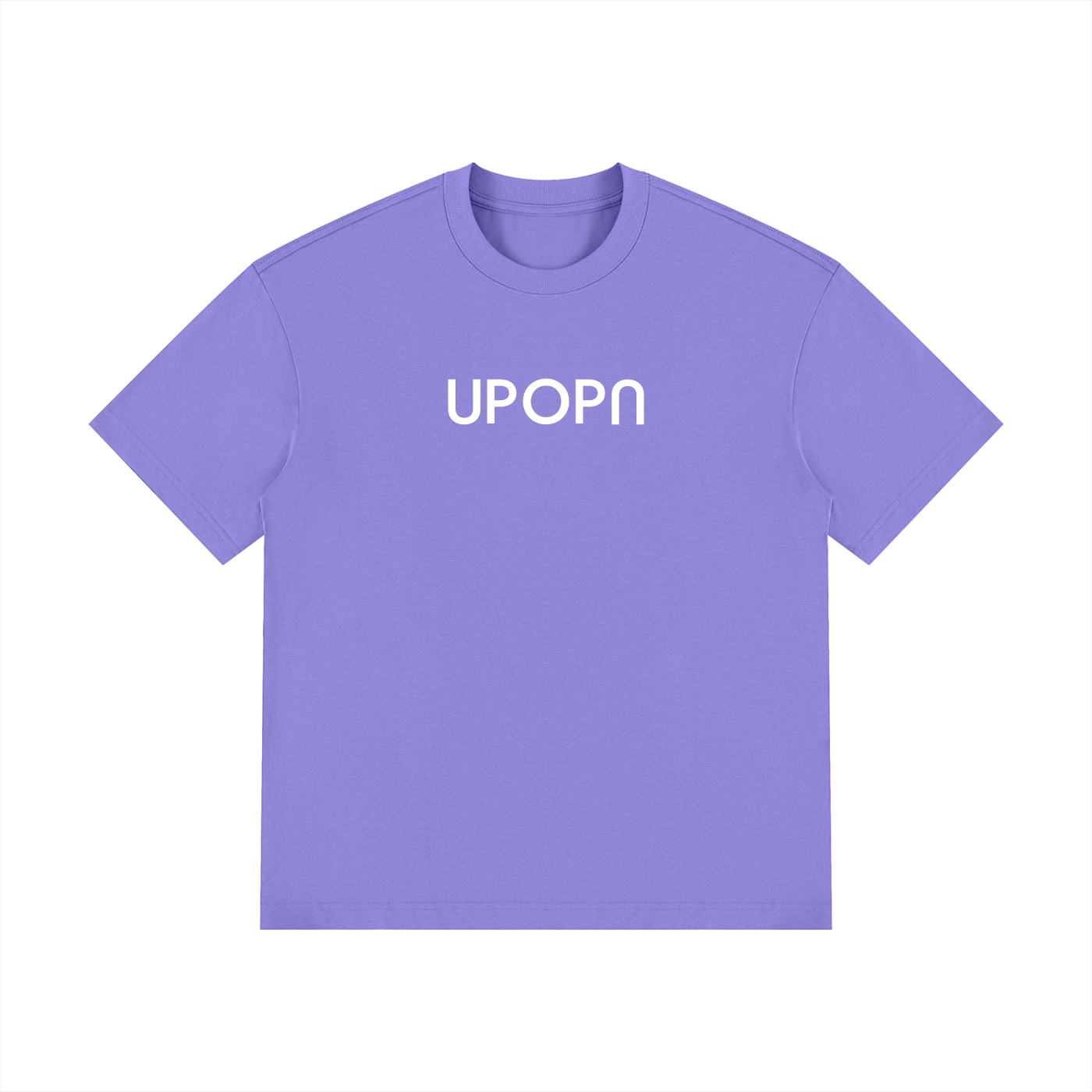 UPOPN Drop-Shoulder Cotton Tee