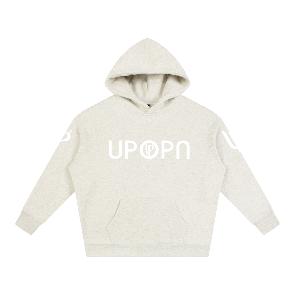 UPOPN Core Reflection Oversized Fleece Hoodie