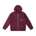 Heavyweight Raglan Sleeve Zip Hoodie