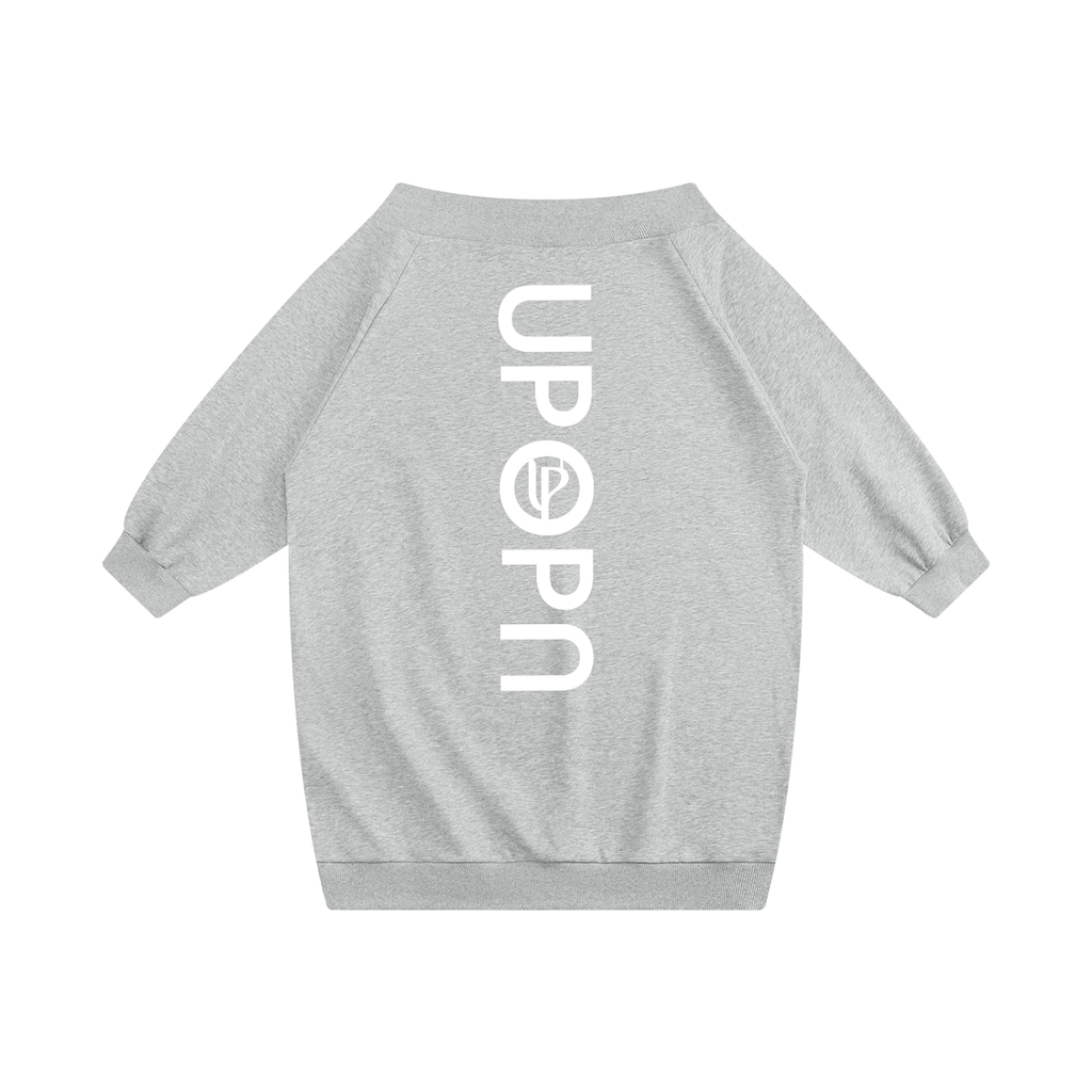UPOPN Off-Shoulder Sweatshirt Dress