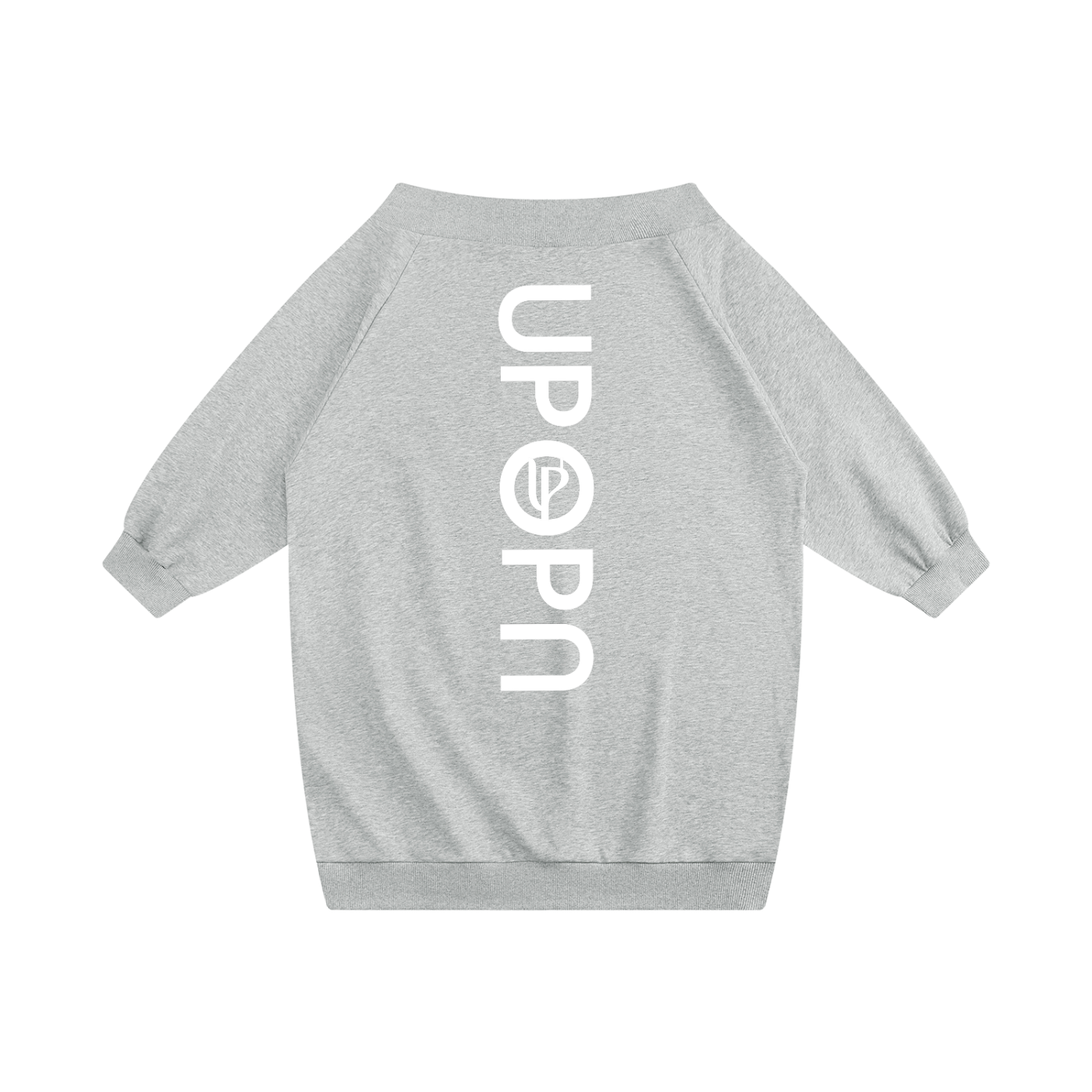 UPOPN Off-Shoulder Sweatshirt Dress
