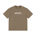 UPOPN Drop-Shoulder Cotton Tee