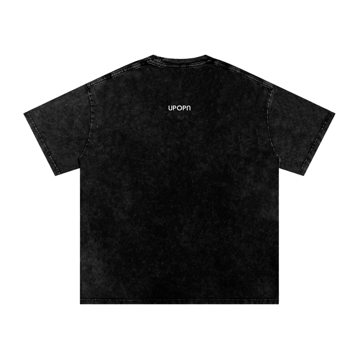 UPOPN Mineral Interval Art Edition Tee — Quiet Monolith — garment view 2