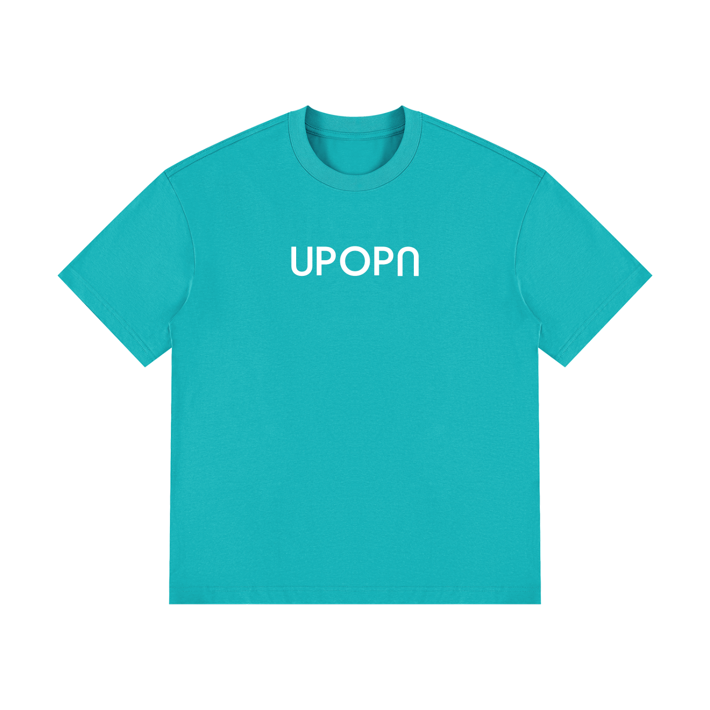 UPOPN Drop-Shoulder Cotton Tee
