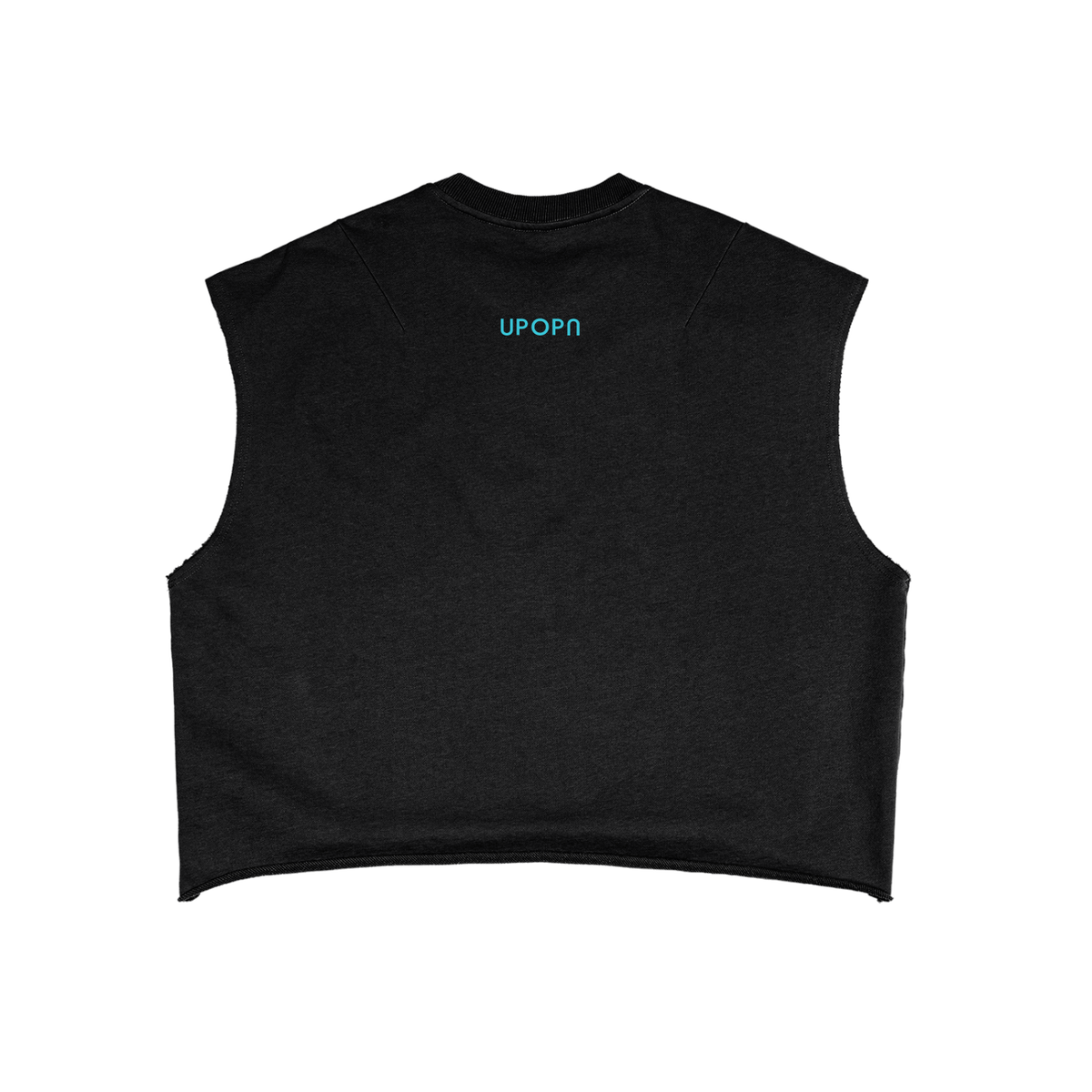 UPOPN Orbit Reflection Boxy Art Tank — Core Spectrum — garment view 2
