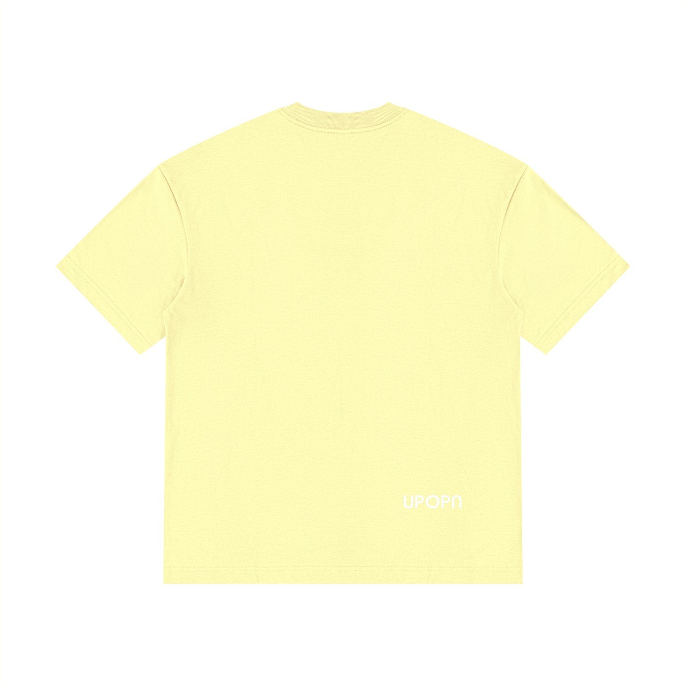 UPOPN Drop-Shoulder Cotton Tee