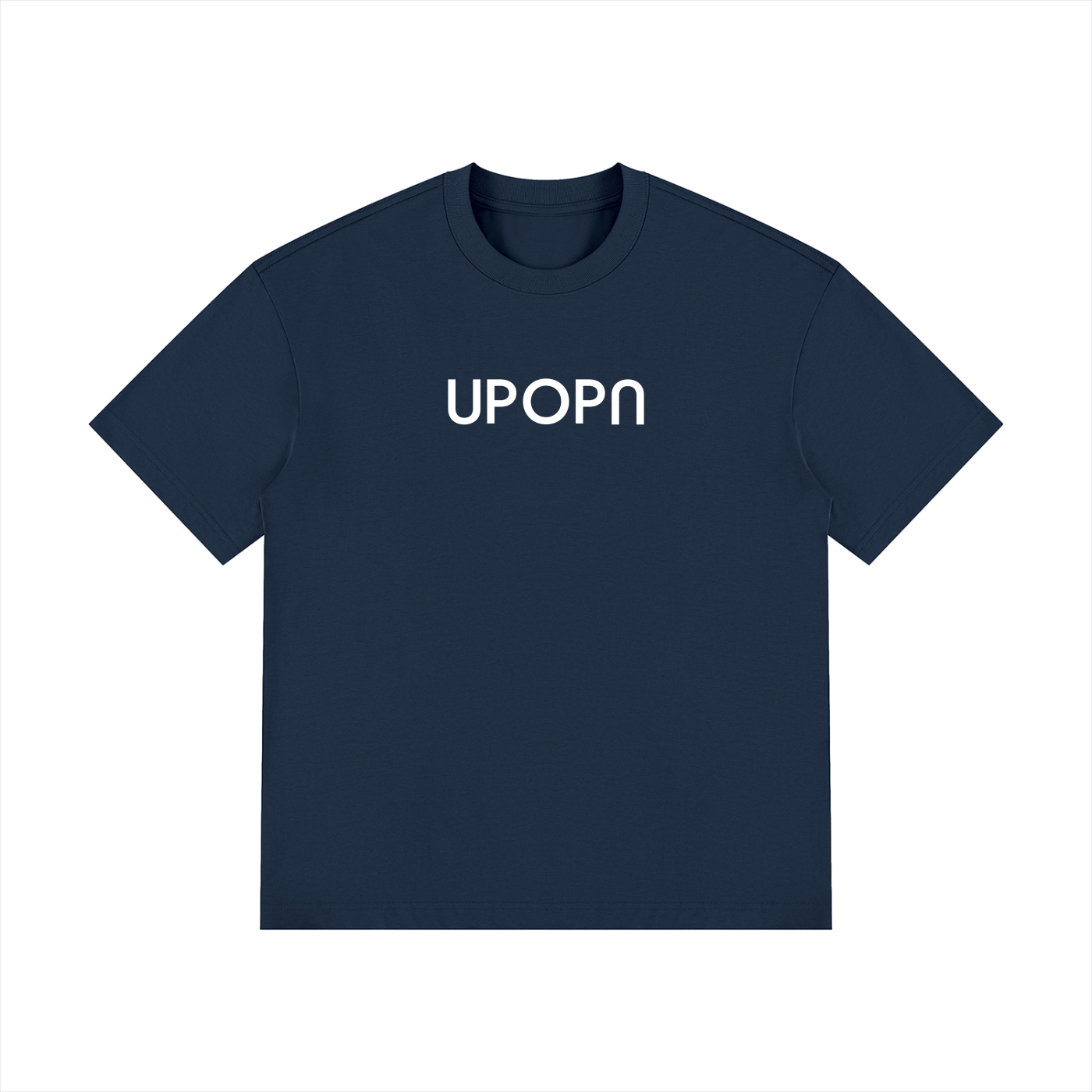 UPOPN Drop-Shoulder Cotton Tee