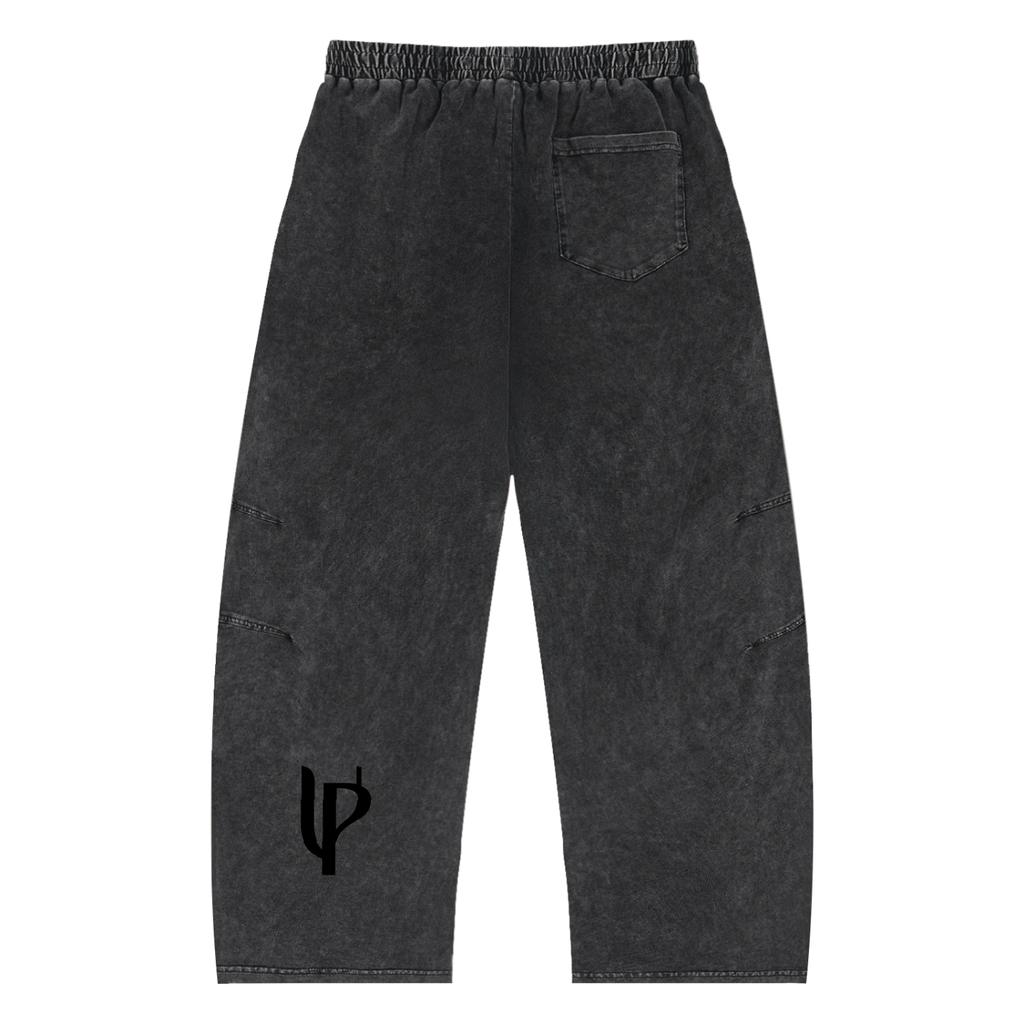 UPOPN Lowkey Drawstring Pant — Washed Obsidian