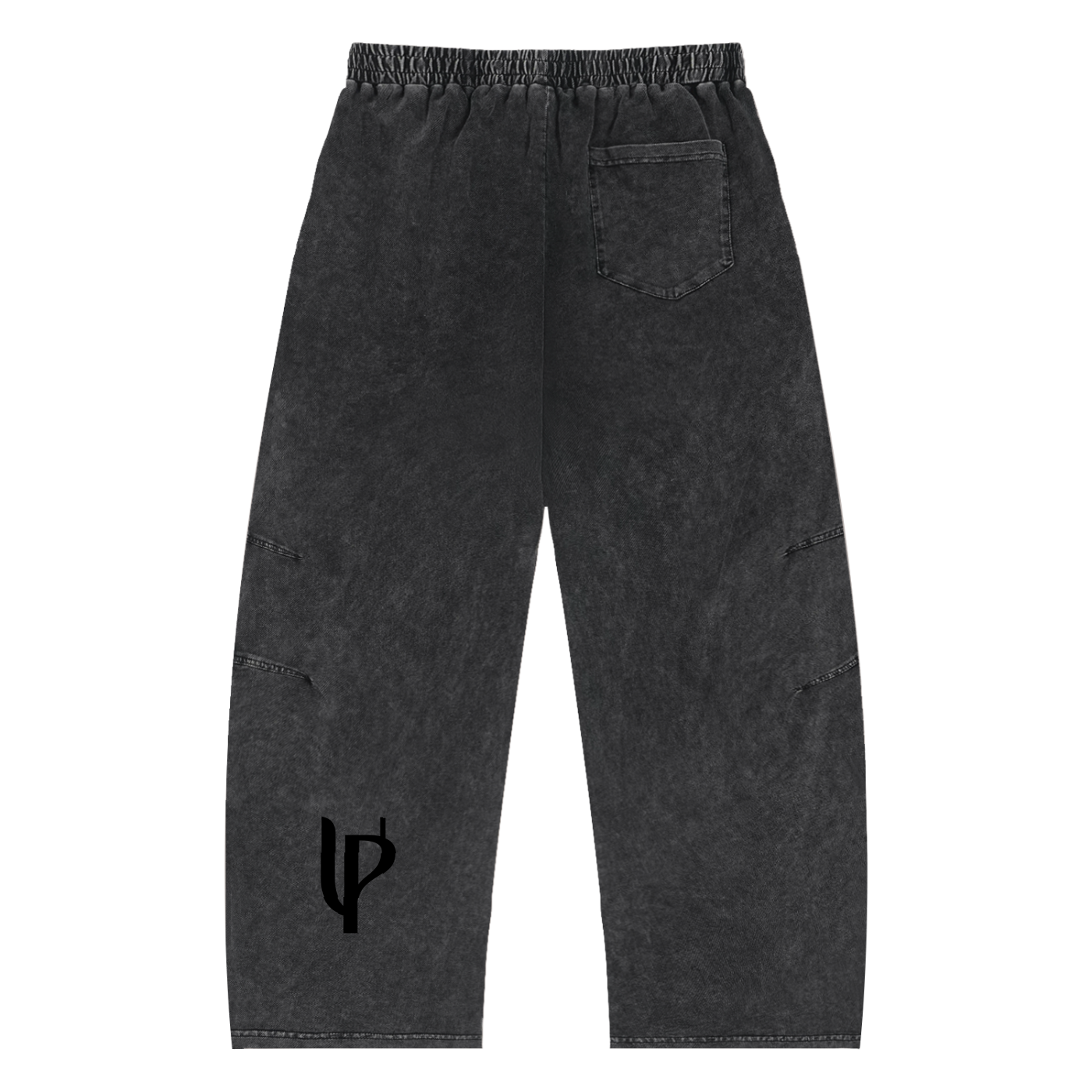 UPOPN Lowkey Drawstring Pant — Washed Obsidian