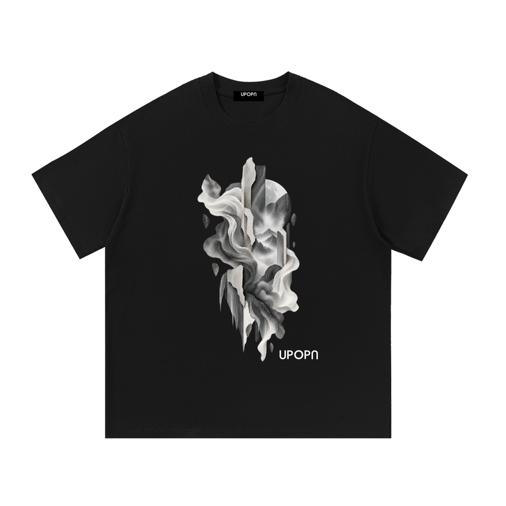 UPOPN,ArtDrops,ToneDown,AshVeil,Monochrome,DTG,MadeToOrder