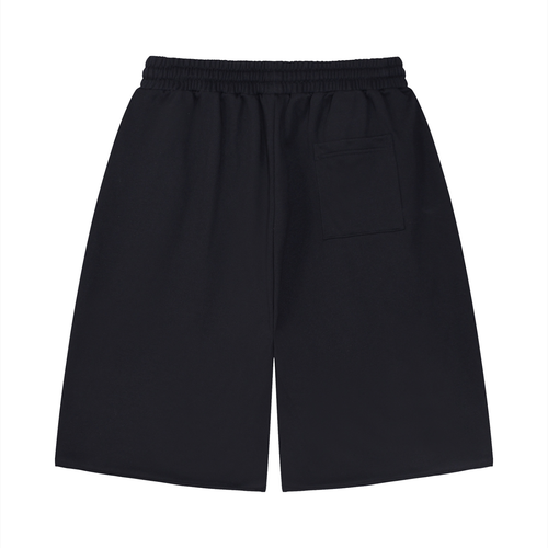 Unisex Loose Raw Edge Shorts