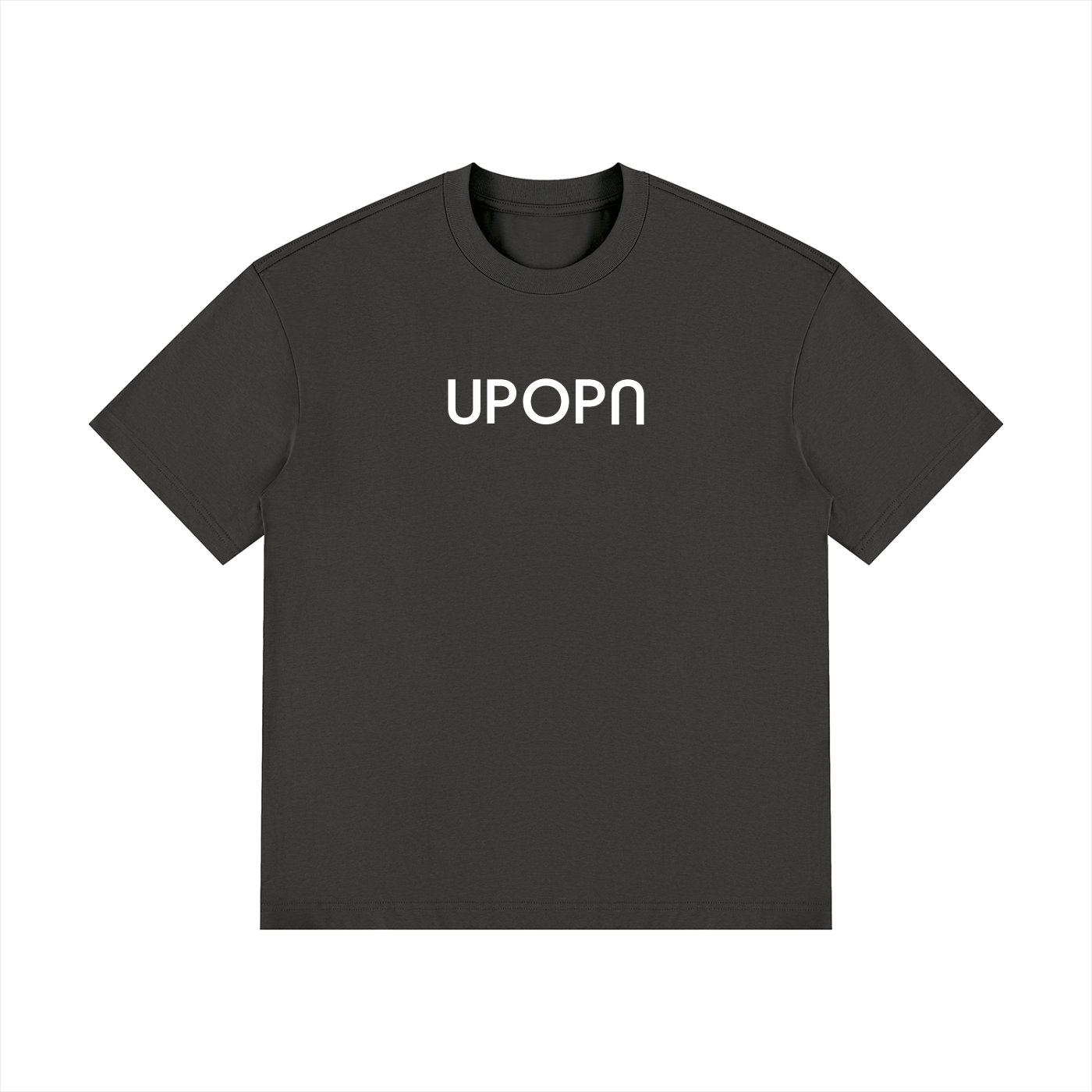 UPOPN Drop-Shoulder Cotton Tee