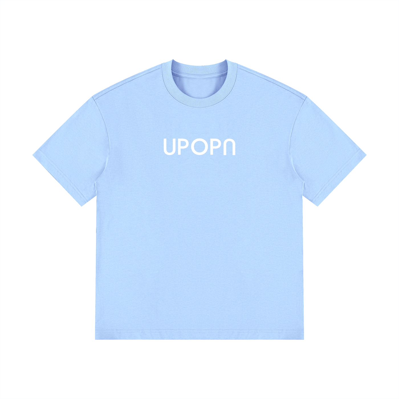 UPOPN Drop-Shoulder Cotton Tee