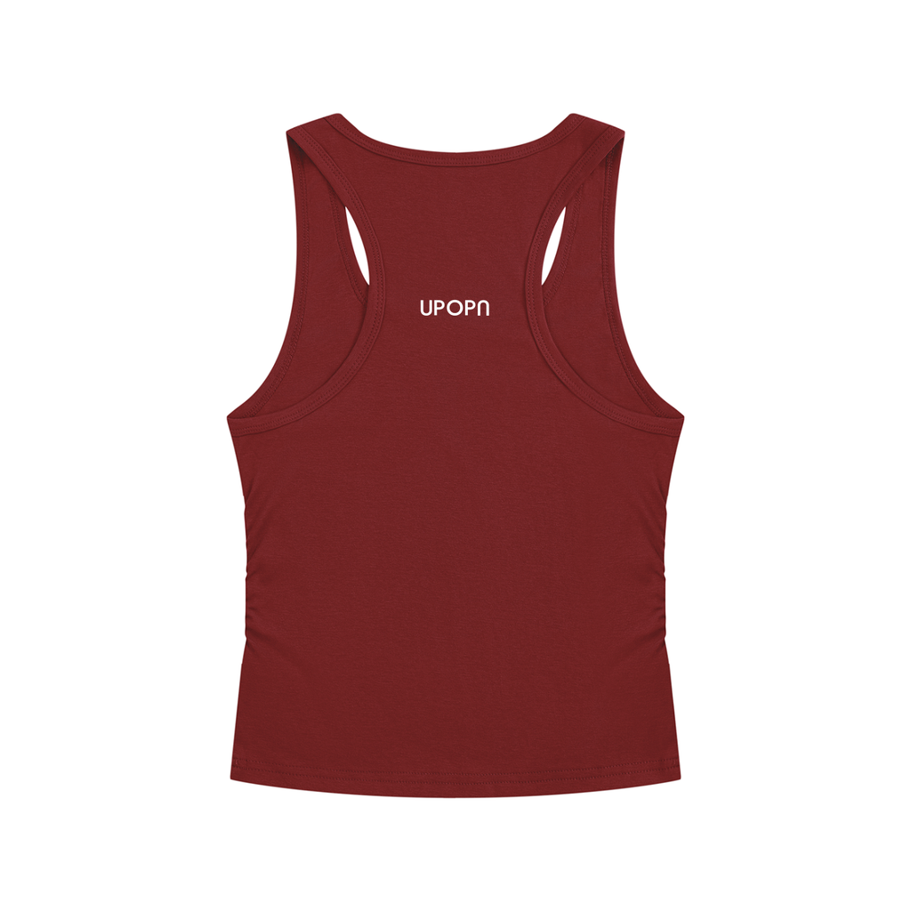 UPOPN Signature Ruched Tank
