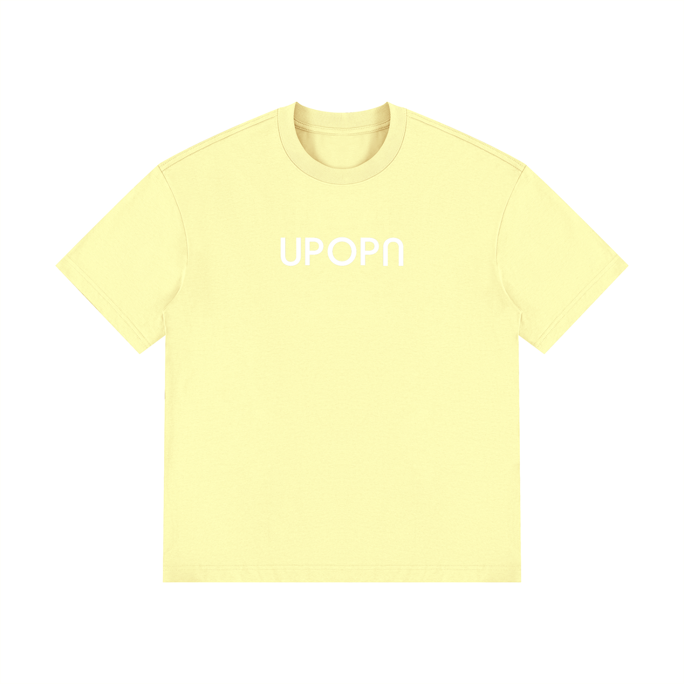 UPOPN Drop-Shoulder Cotton Tee