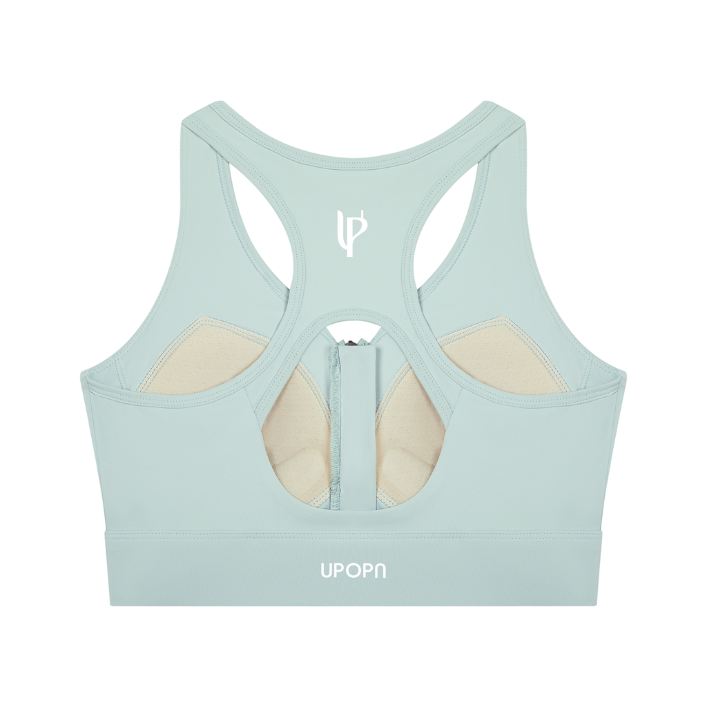 UPOPN Cropped Zip Studio Top