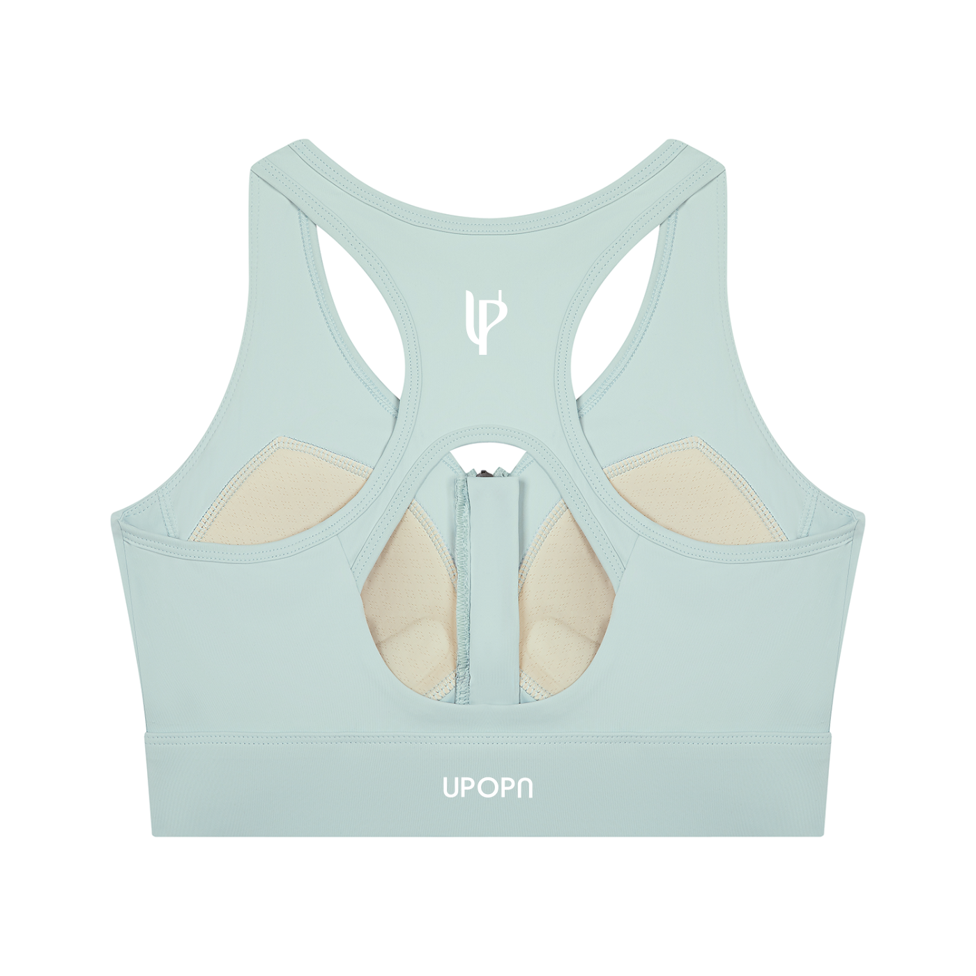 UPOPN Cropped Zip Studio Top