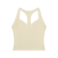 UPOPN Topstitching Yoga Tank Top
