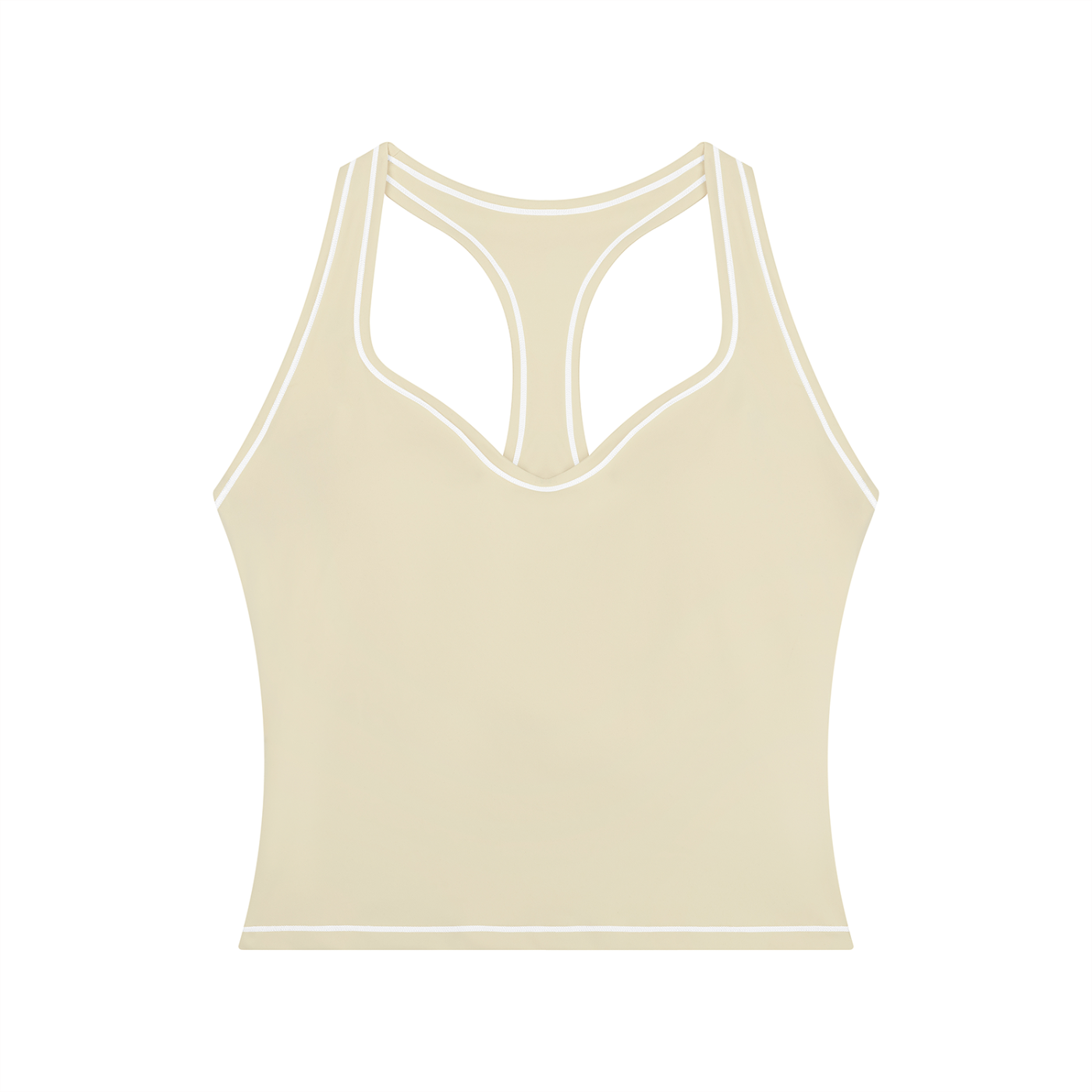 UPOPN Topstitching Yoga Tank Top