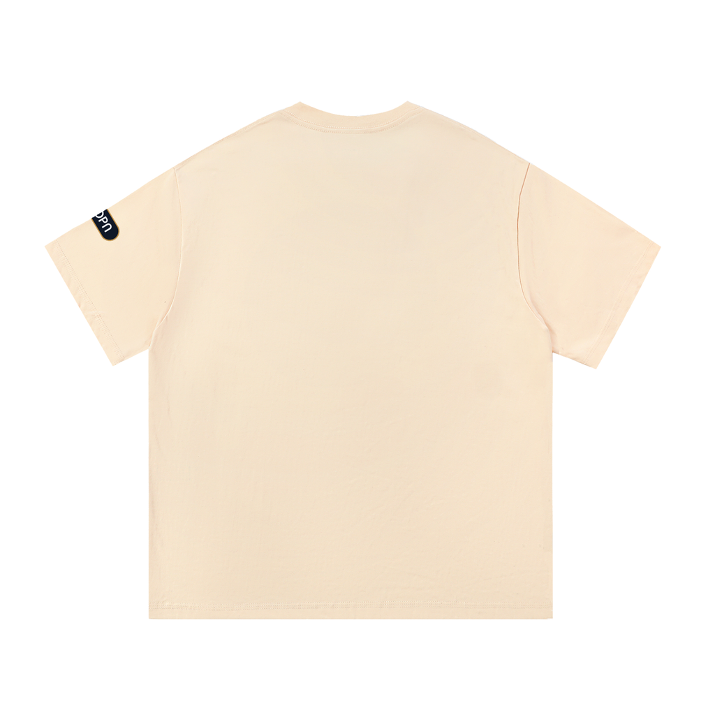 UPOPN Cobalt Eclipse Guardian Art Edition Tee — Quiet Cobalt — garment view 4