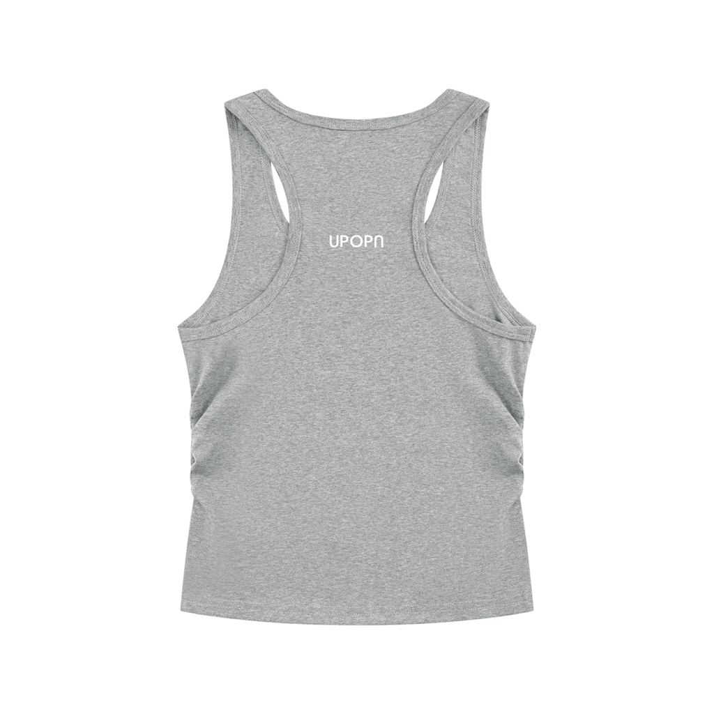UPOPN Signature Ruched Tank