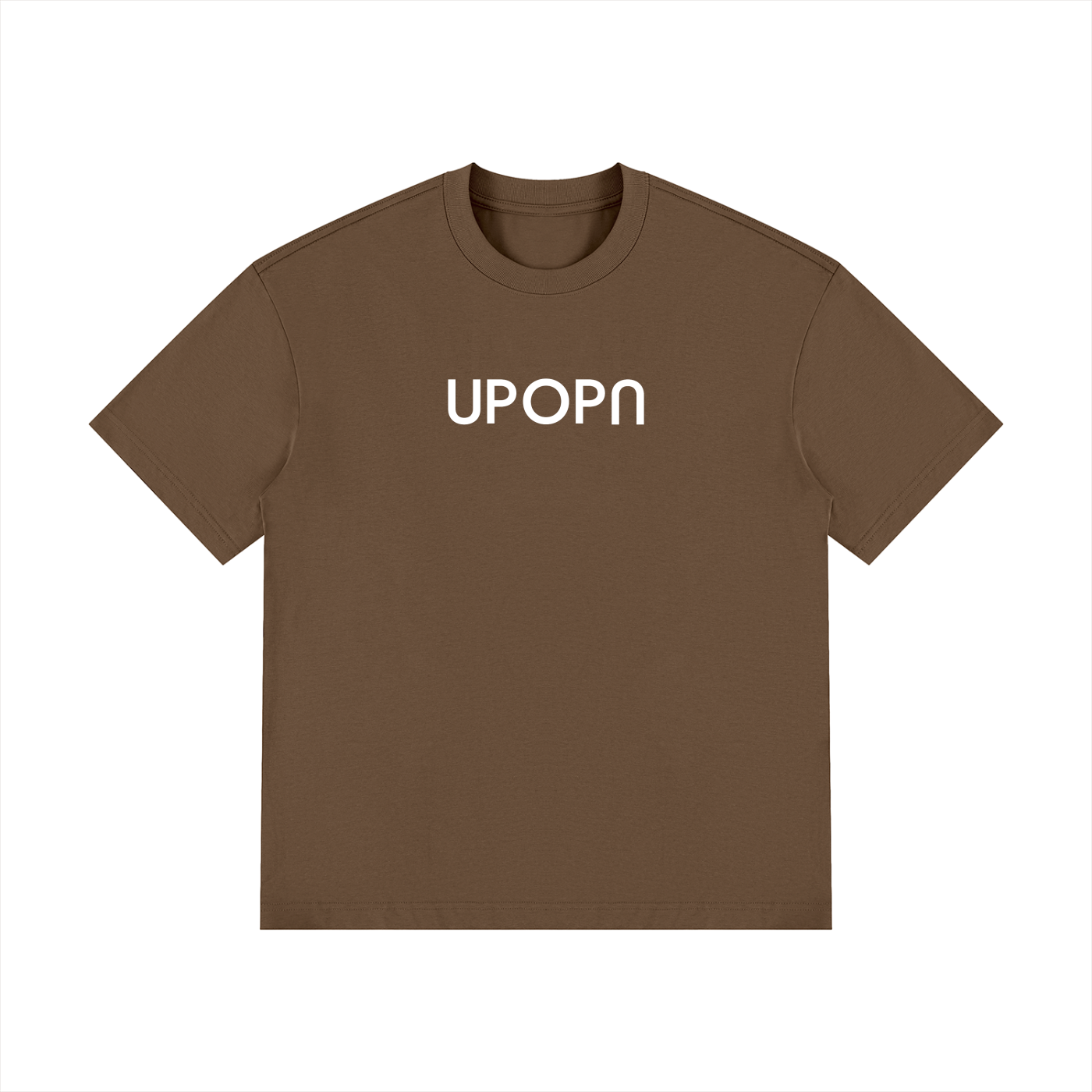 UPOPN Drop-Shoulder Cotton Tee