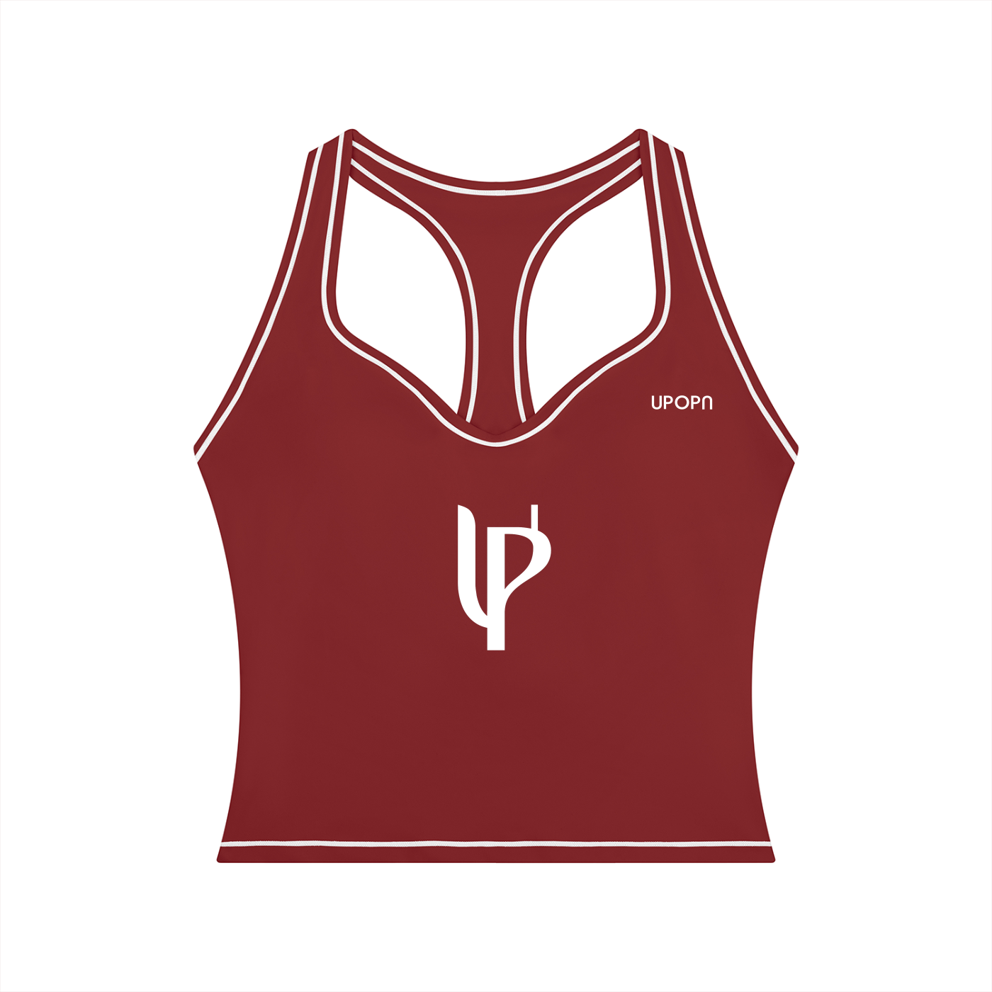 UPOPN Topstitched Studio Tank