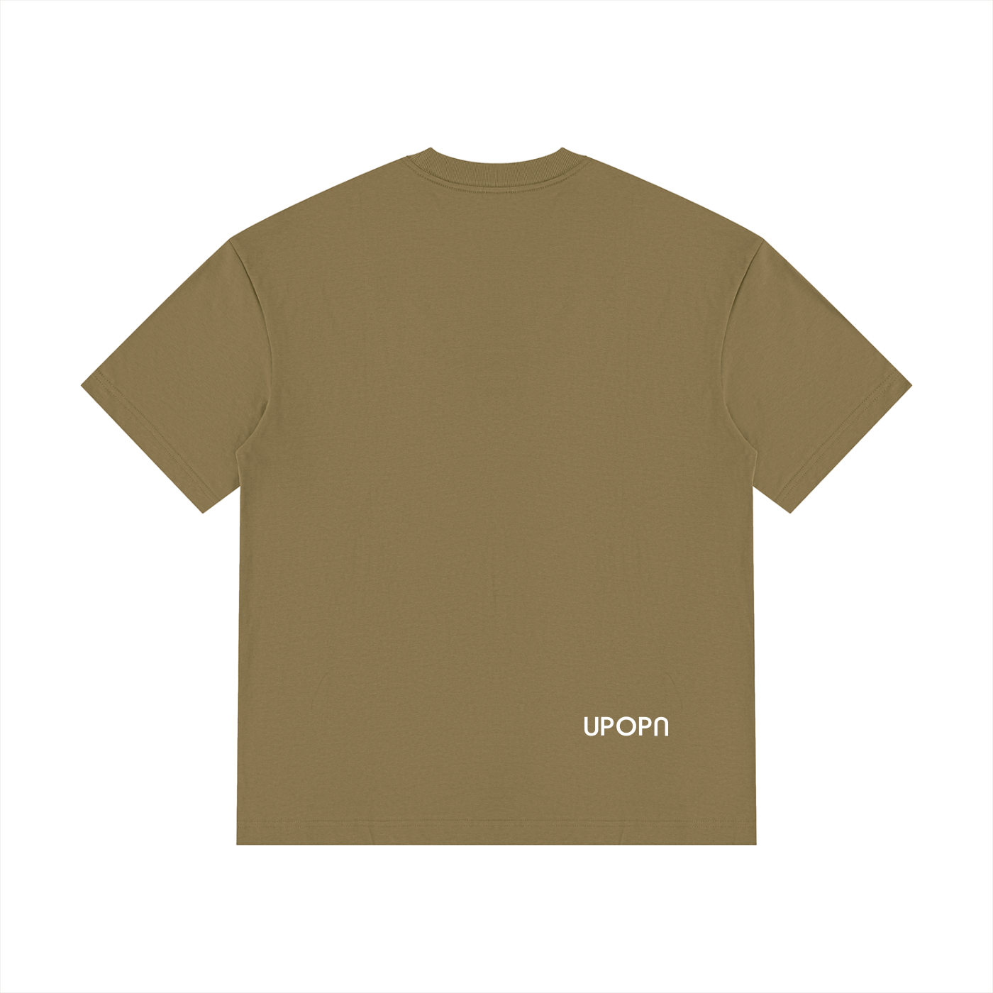UPOPN Drop-Shoulder Cotton Tee