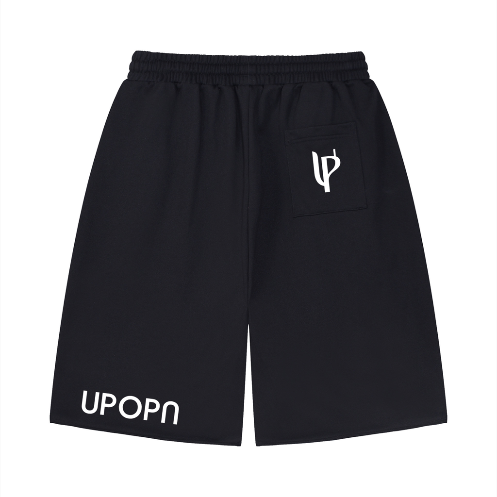 UPOPN Raw Edge Summer Short — Black