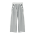 UPOPN Color-Block Raw-Hem Sweatpant