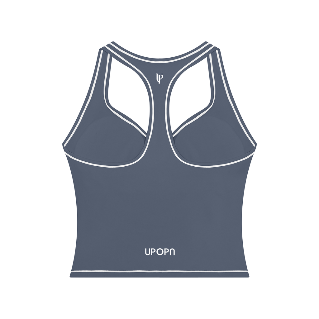 UPOPN Topstitched Studio Tank