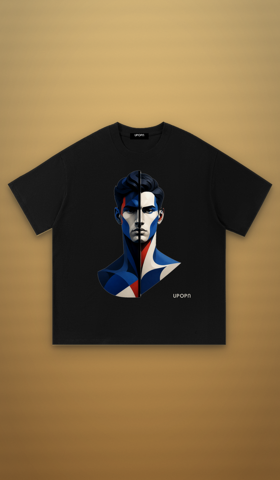 UPOPN Cobalt Mirror Axis Art Edition Tee — Loud