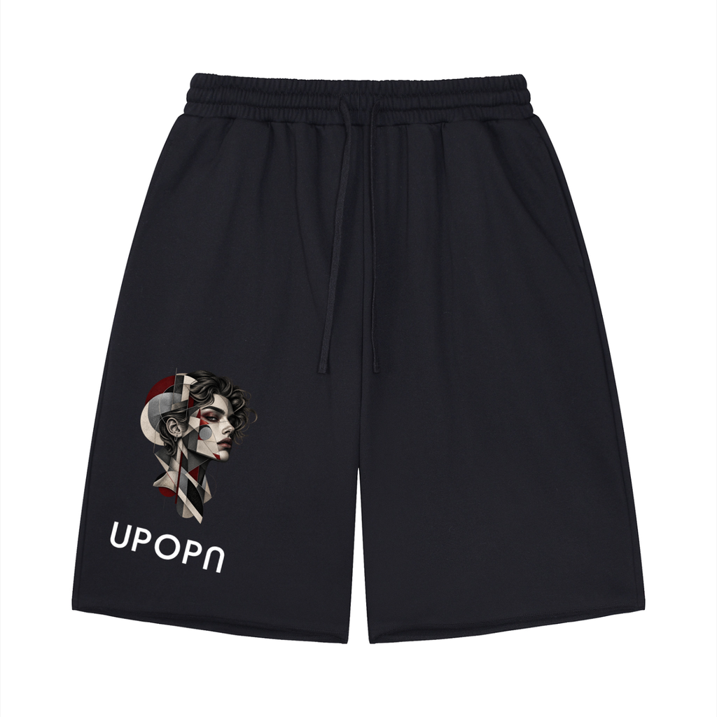 UPOPN Raw Edge Summer Short — Black