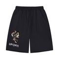 UPOPN Raw Edge Summer Short — Black