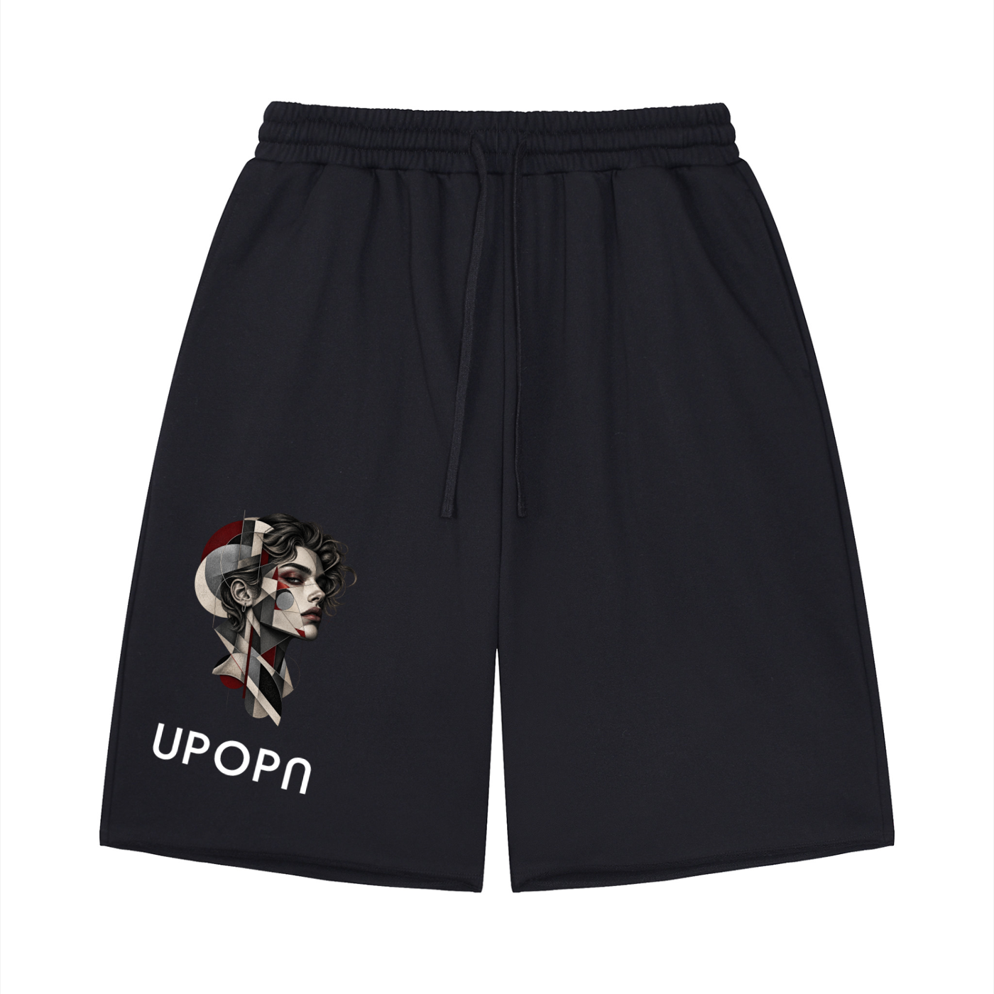 UPOPN Raw Edge Summer Short — Black
