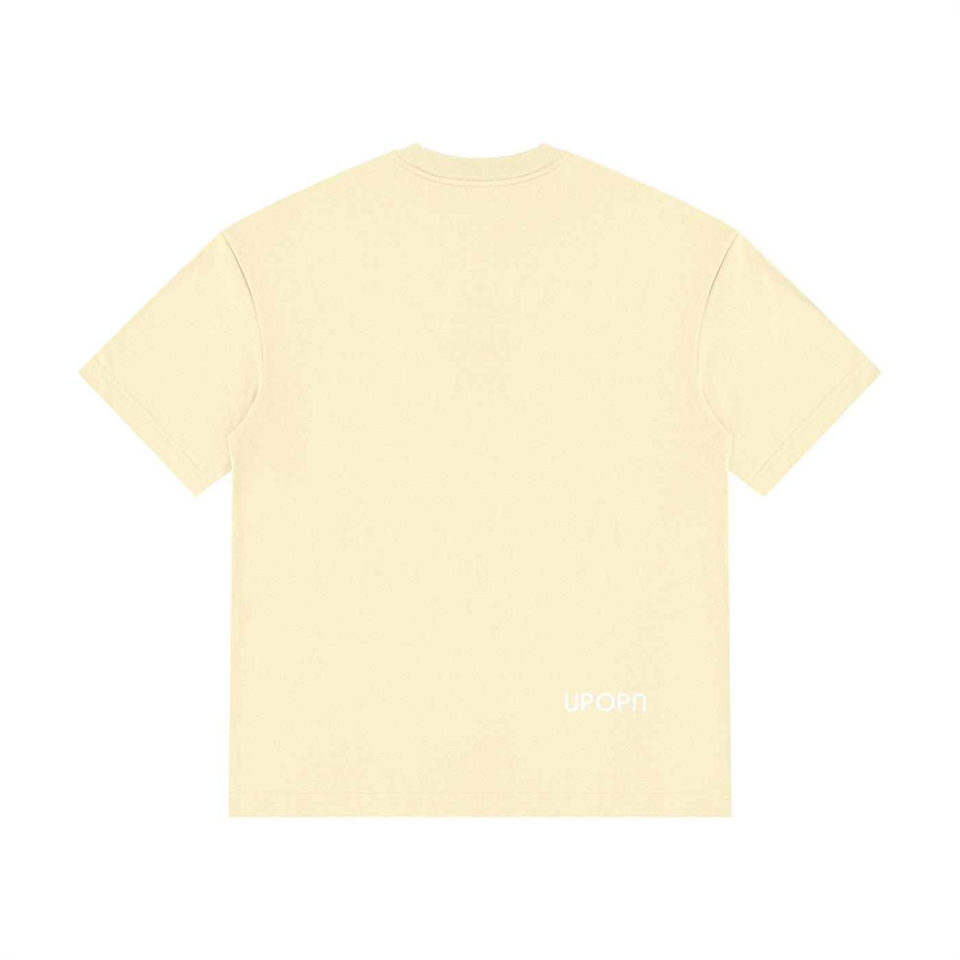 UPOPN Drop-Shoulder Cotton Tee