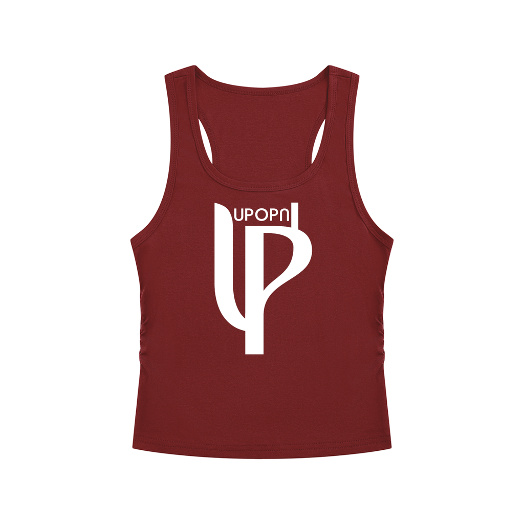 UPOPN Signature Ruched Tank