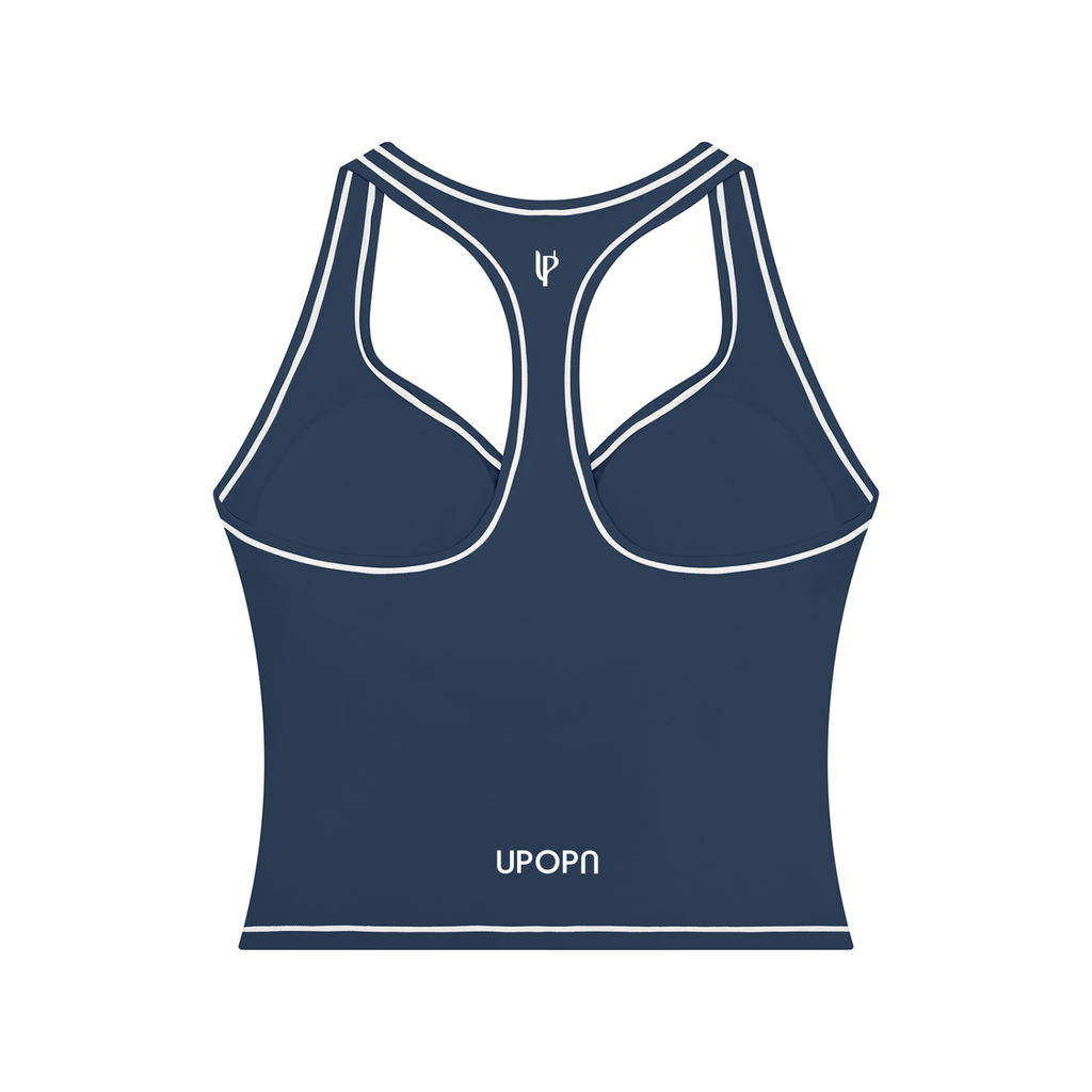 UPOPN Topstitched Studio Tank