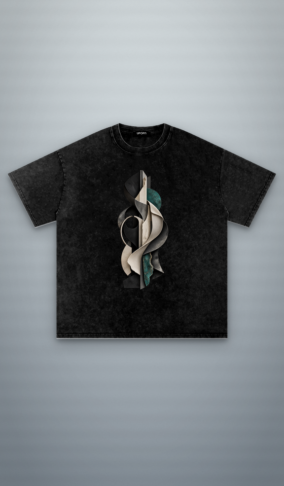 UPOPN Mineral Interval Art Edition Tee — Quiet Monolith