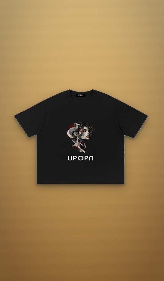 UPOPN Character Study Tee — Obsidian