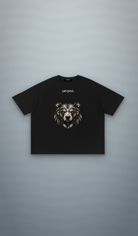UPOPN Sovereign Study Art Tee — Obsidian